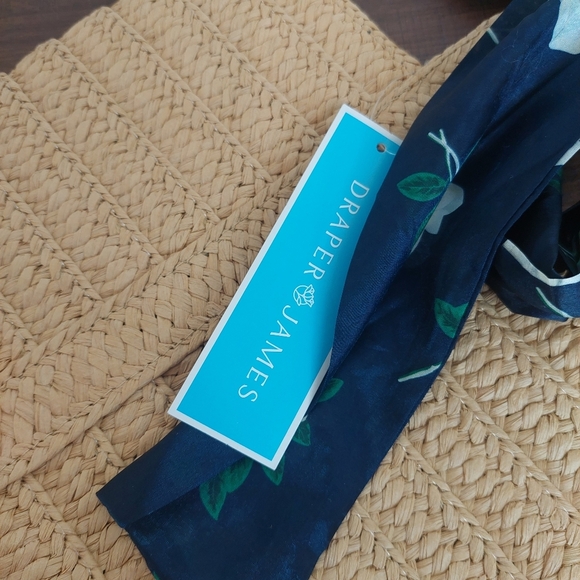 Draper James Everyday Straw Tote Bag NWT - Picture 4 of 6